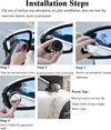 360 Degree Adjustable Car Blind Spot Mirror