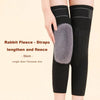 2 PCS Non-Slip Cashmere Wool Knee Pads Brace Leg Warmer